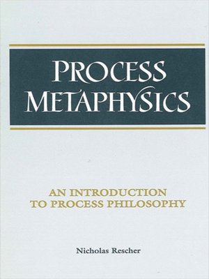 cover image of Process Metaphysics